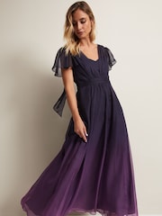 Phase Eight Purple Selene Ombre Maxi Dress - Image 1 of 6
