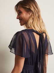 Phase Eight Purple Selene Ombre Maxi Dress - Image 5 of 6