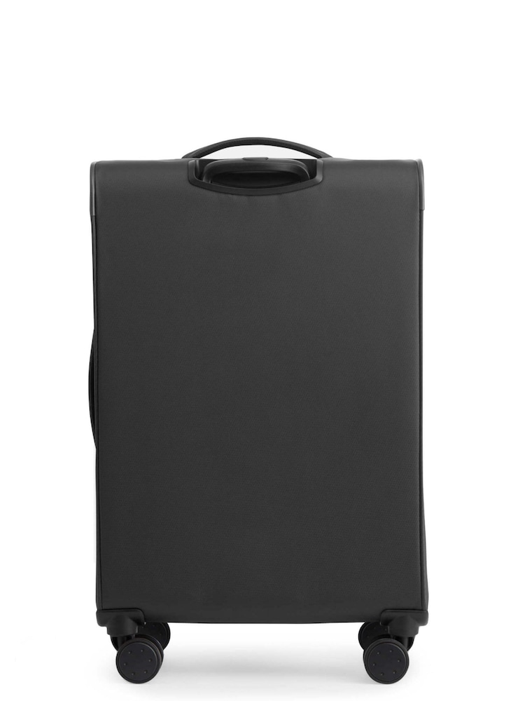 Antler Grey Prestwick Medium 100% Cotton Suitcase - Image 1 of 4