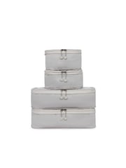 Antler Chelsea Packing Cubes 100% Cotton Black Suitcase - Image 1 of 5