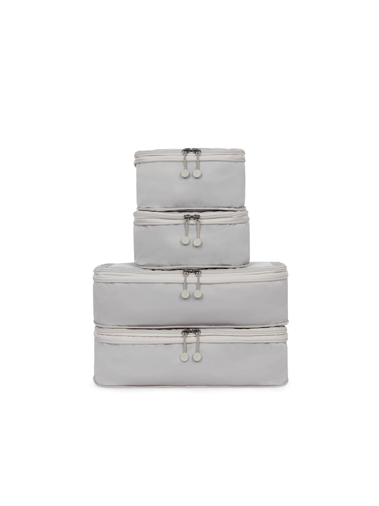 Antler Chelsea Packing Cubes 100% Cotton Black Suitcase - Image 1 of 5