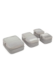 Antler Chelsea Packing Cubes 100% Cotton Black Suitcase - Image 3 of 5