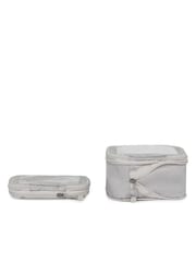 Antler Chelsea Packing Cubes 100% Cotton Black Suitcase - Image 4 of 5