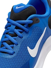 Nike Blue/White Youth Revolution 7 Trainers - Image 11 of 12