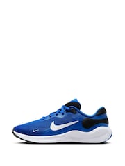 Nike Blue/White Youth Revolution 7 Trainers - Image 2 of 12