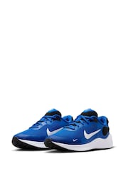 Nike Blue/White Youth Revolution 7 Trainers - Image 6 of 12