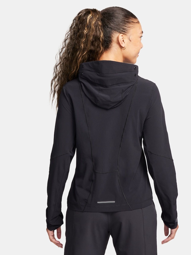 Nike Coal Black Swift UV Running Jacket - Image 2 of 9