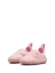 Nike Pink Swoosh 1 Infant Shoes - Image 6 of 11