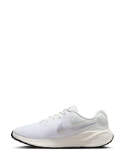 Nike White Revolution 7 Road Running Trainers - Image 4 of 13