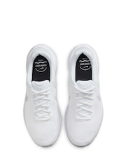 Nike White Revolution 7 Road Running Trainers - Image 7 of 9