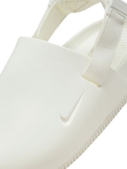 Nike White Calm Mule Sandals - Image 11 of 13