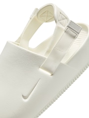 Nike White Calm Mule Sandals - Image 12 of 13