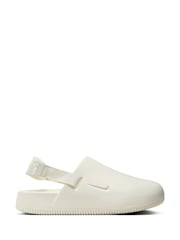 Nike White Calm Mule Sandals - Image 3 of 13