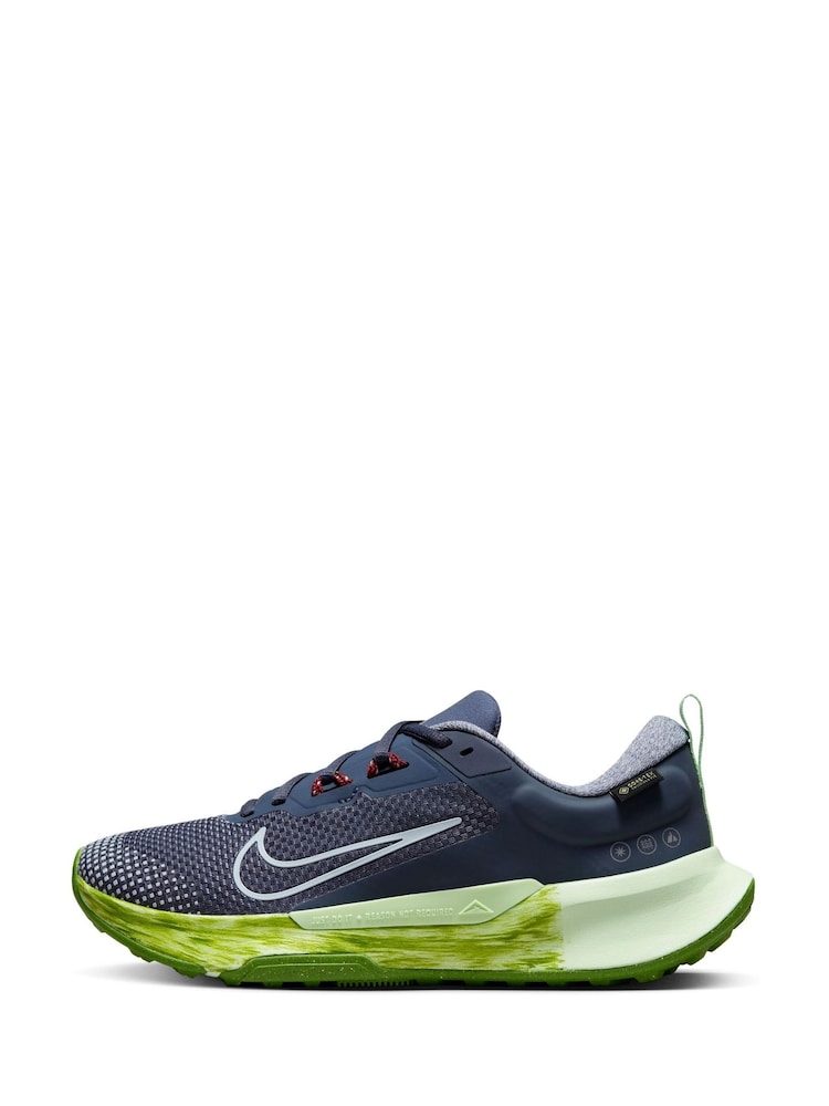 Nike Blue Juniper Trail 2 GORE-TEX Waterproof Trail Running Trainers - Image 2 of 12