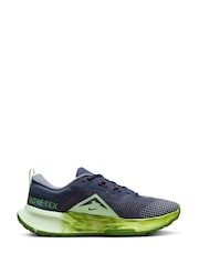 Nike Blue Juniper Trail 2 GORE-TEX Waterproof Trail Running Trainers - Image 3 of 12