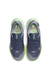 Nike Blue Juniper Trail 2 GORE-TEX Waterproof Trail Running Trainers - Image 8 of 12