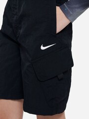 Nike Black Woven Cargo Shorts - Image 5 of 6