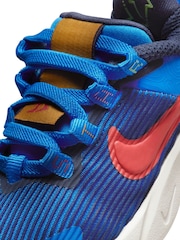 Nike Blue/Multi Infant Star Runner 4 Trainers - Image 9 of 12