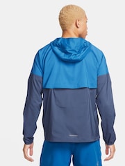 Nike Blue Windrunner Repel Running Jacket - Image 2 of 7