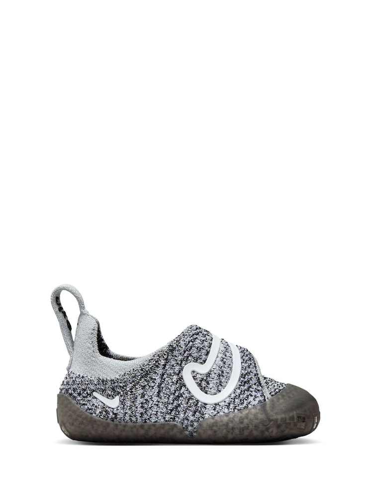 Nike Grey Infant Swoosh 1 Trainers - Image 1 of 11