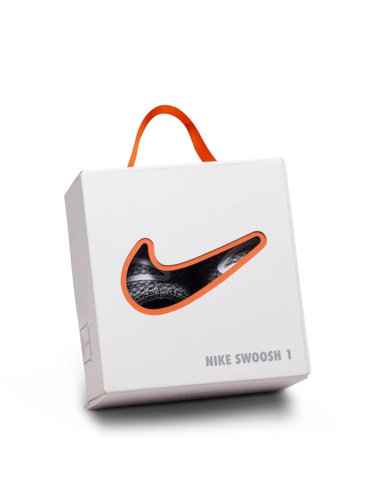 Nike Grey Infant Swoosh 1 Trainers - Image 11 of 11