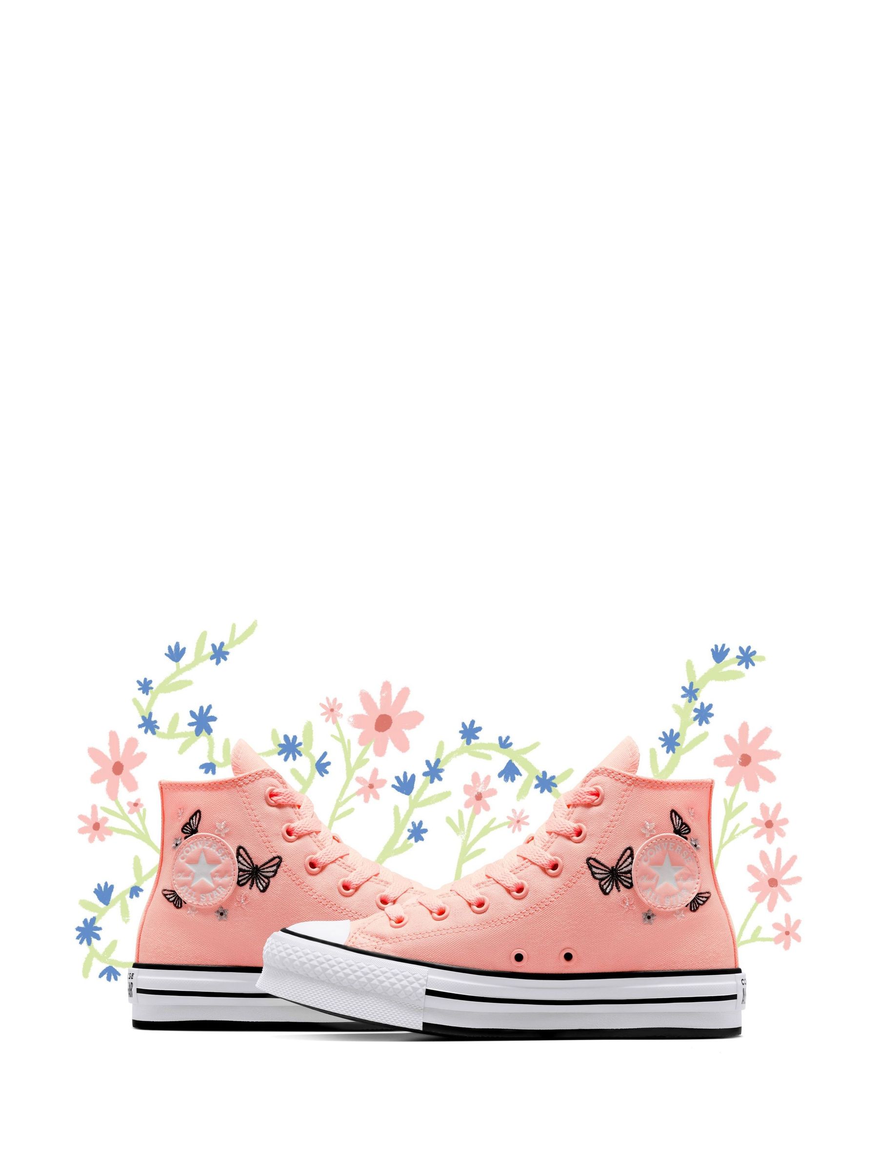 Where to buy pink converse top