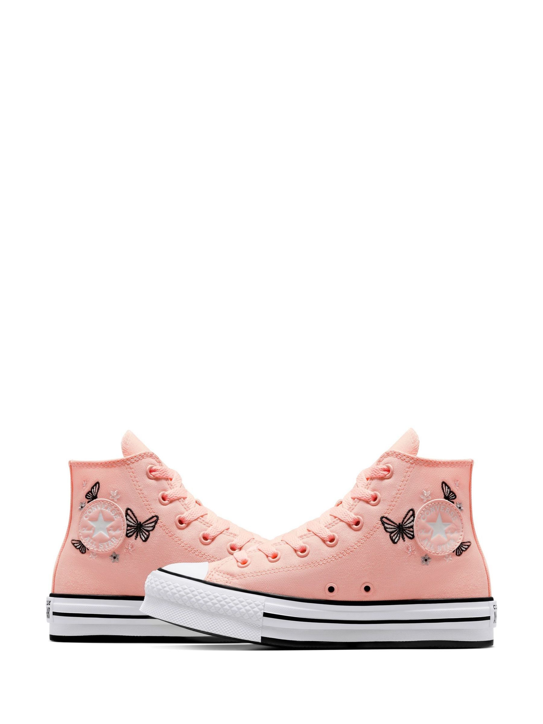 Converse farfalle top