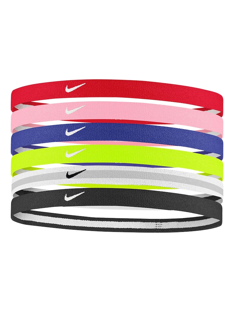 Nike Multi Youth Swoosh Sport Headbands 6 Pack - Image 1 of 1