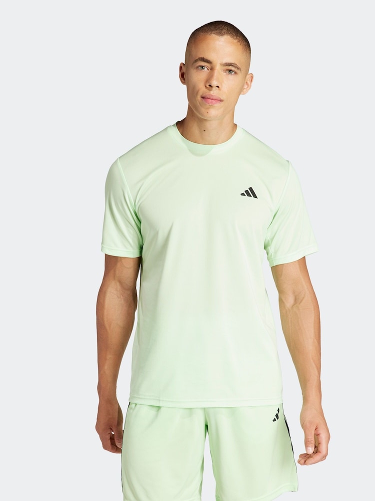 أخضر ليموني - تي شيرت رياضي أساسي للتدريب من Adidas - Image 1 of 7