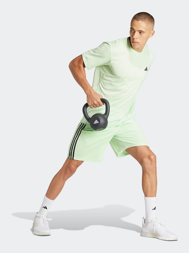 أخضر ليموني - تي شيرت رياضي أساسي للتدريب من Adidas - Image 3 of 7