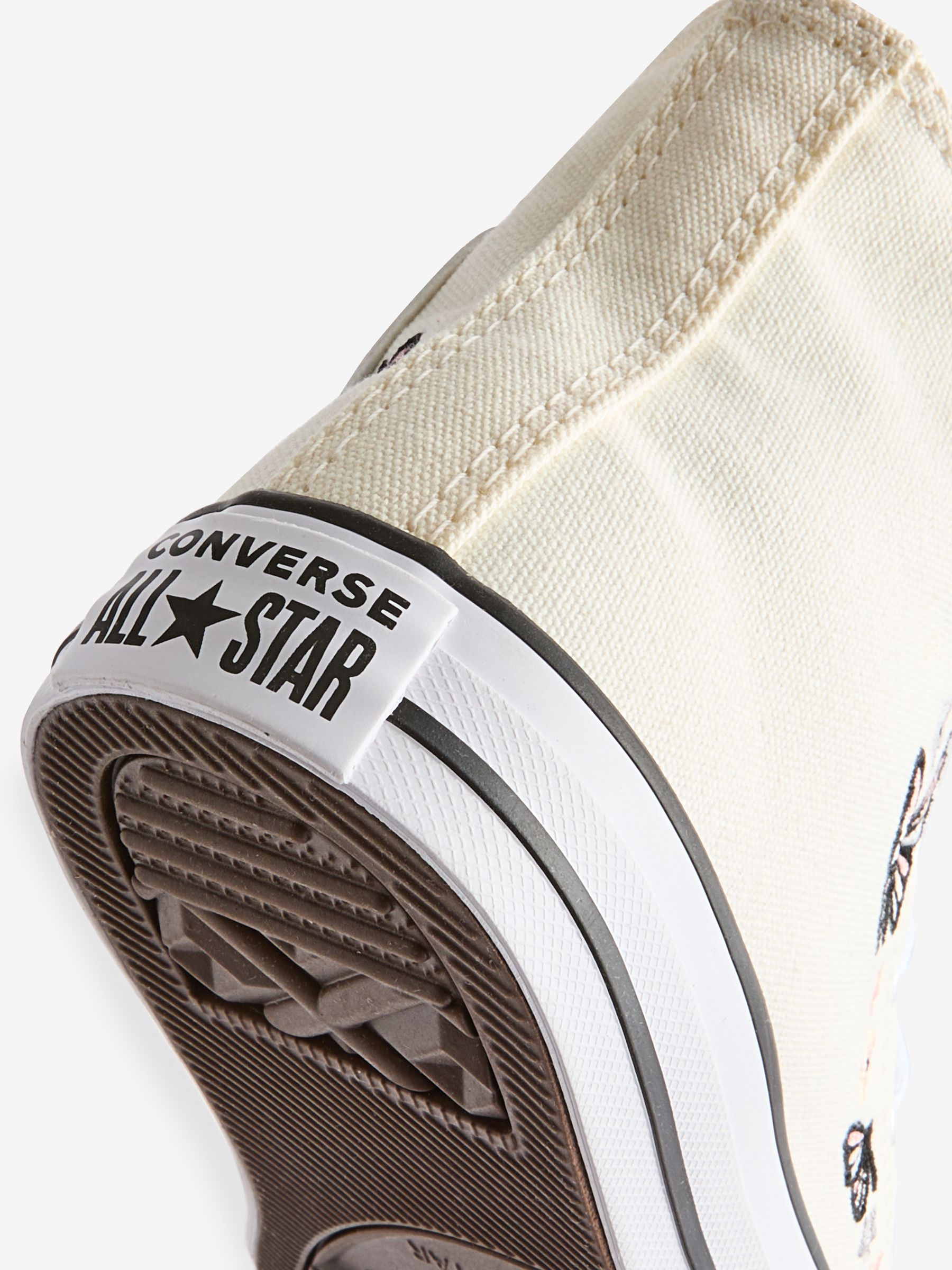 Buy Converse Cream Chuck Taylor All Star High Trainers from Next USA