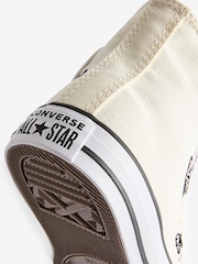 Converse Cream Chuck Taylor All Star High Trainers - Image 9 of 10