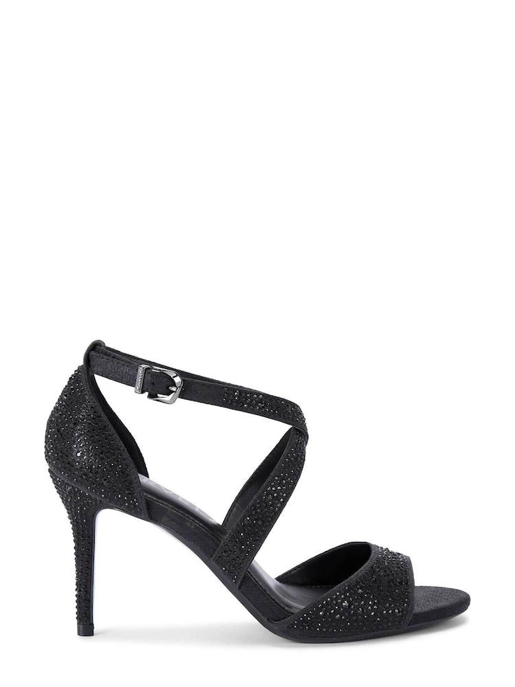 Carvela Kross Jewel Black Sandals - Image 1 of 5