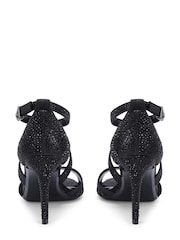 Carvela Kross Jewel Black Sandals - Image 3 of 5
