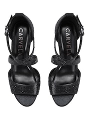 Carvela Kross Jewel Black Sandals - Image 4 of 5