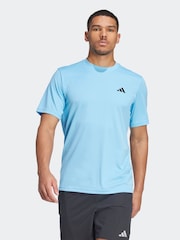 Lichtblauw - adidas Train Essentials Training T-Shirt - Image 1 of 8
