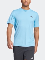 adidas Light Blue Train Essentials Training T-Shirt - Image 4 of 8