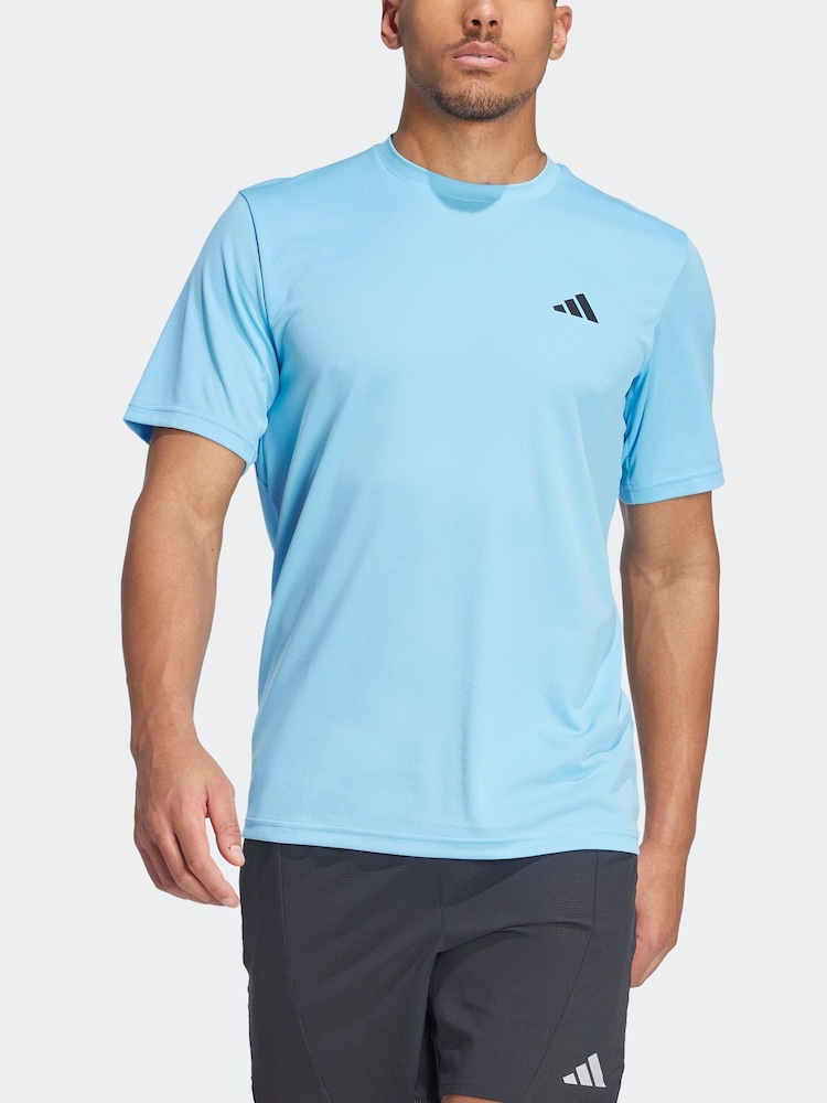 Lichtblauw - adidas Train Essentials Training T-Shirt - Image 5 of 8