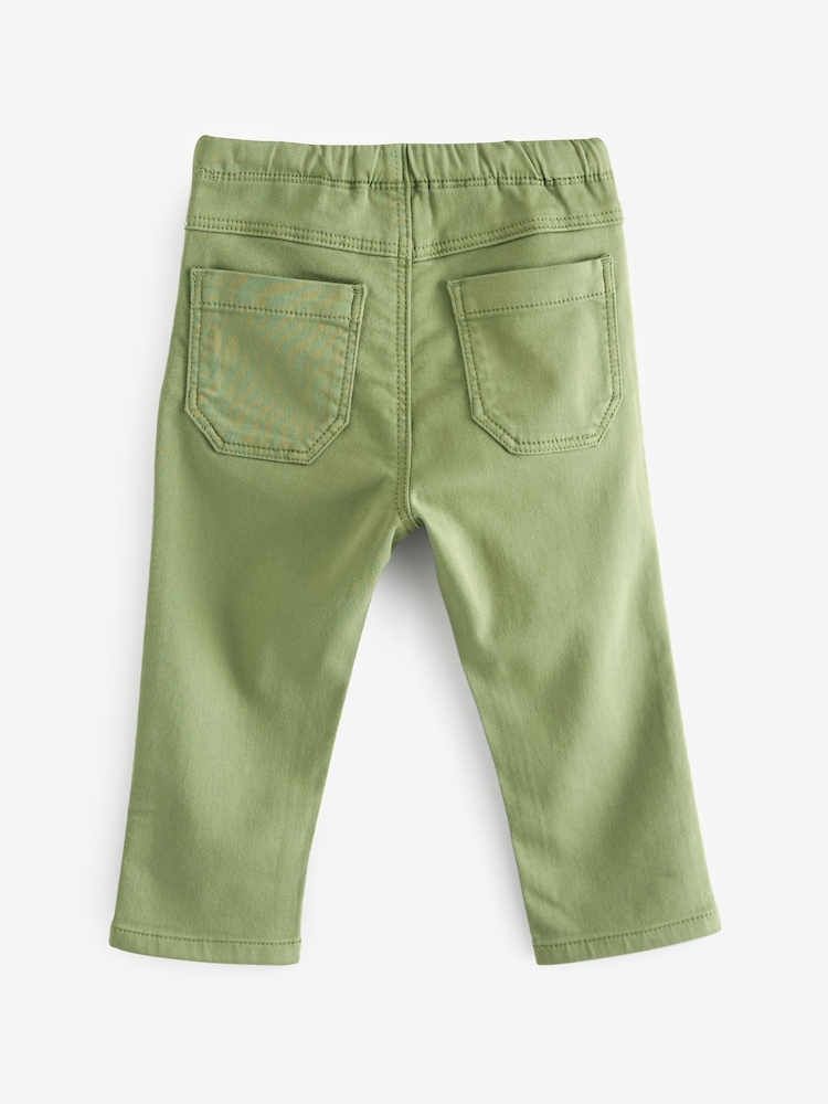 Zartgrün - Superweiche Pull-on-Jeans mit Stretch (3 Monate–7 Jahre) - Bild 2 von 3 Zartgrün - Superweiche Pull-on-Jeans mit Stretch (3 Monate–7 Jahre) - Bild 2 von 3