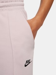 Бледно-розовый - Флисовые джоггеры с классической талией Nike Tech - Изображение 4 из 10
