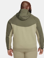 Nike Dark Green Tech Fleece Zip-Up Hoodie - Image 12 of 16