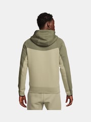 Nike Dark Green Tech Fleece Zip-Up Hoodie - Image 2 of 16
