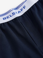 Темно-синий - Шорты из хлопкового трикотажа Belstaff - Изображение 6 7