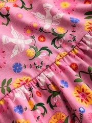 Boden Pink Heart Back Jersey Dress - Image 3 of 3