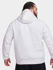 Nike Light Grey Tech Fleece Zip-Up Hoodie - Image 10 of 17