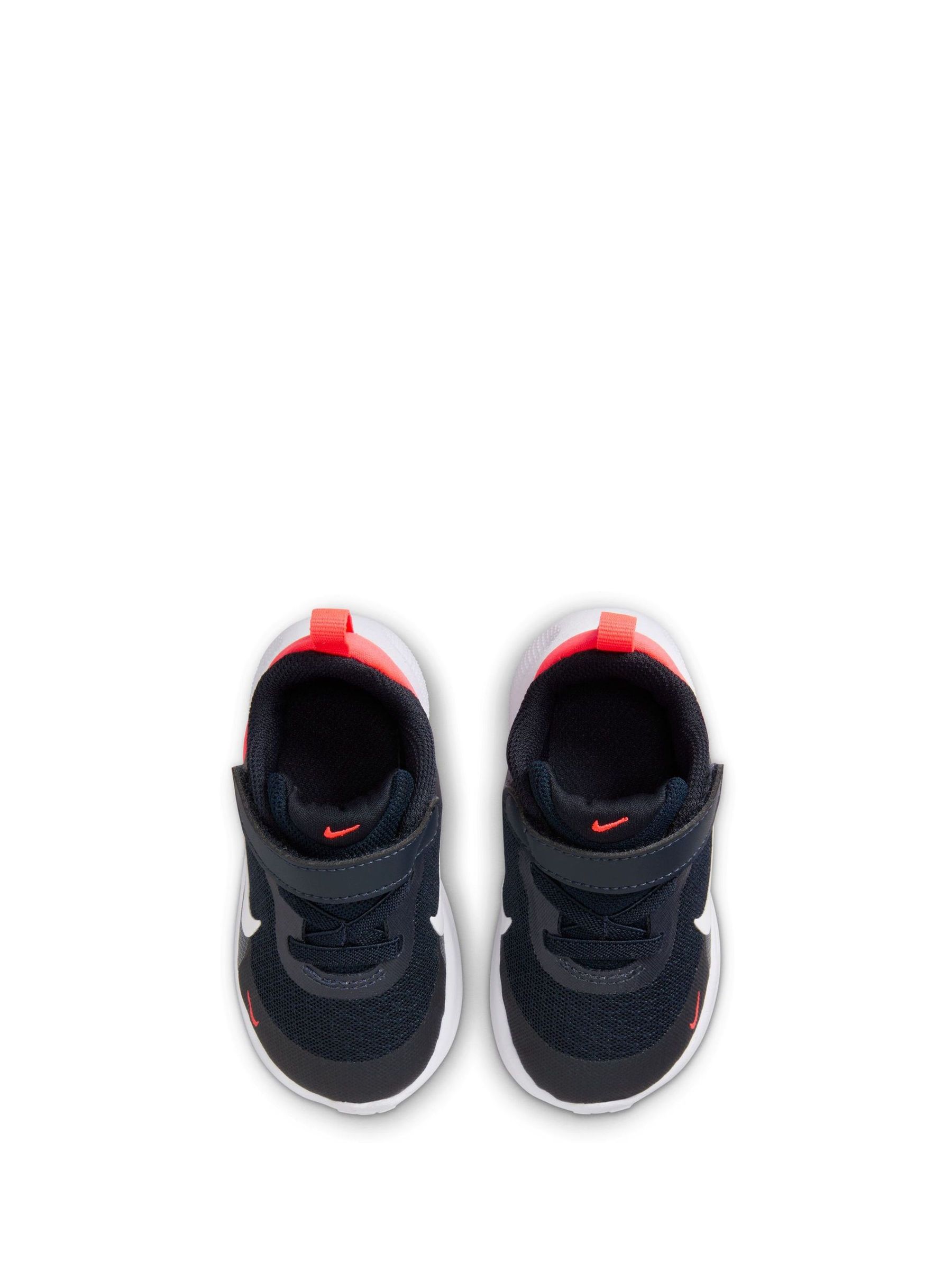 Buy Nike Navy Red Infant Revolution 7 Trainers from Next Luxembourg