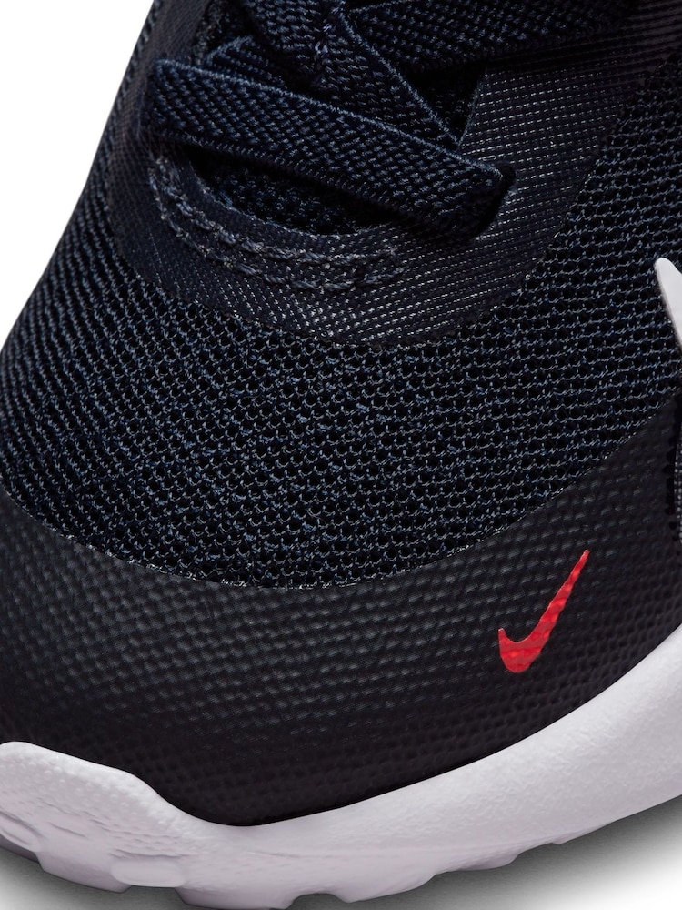 Nike Navy/Red Infant Revolution 7 Trainers - Image 9 of 9