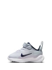 Nike Lilac Grey Infant Revolution 7 Trainers - Image 5 of 10
