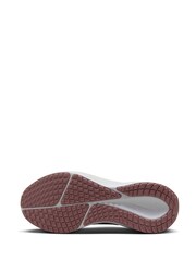 Nike White Vomero 17 Road Running Trainers - Image 8 of 11