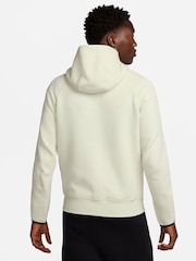 Nike Cream Tech Fleece Zip-Up Hoodie - Image 2 of 12